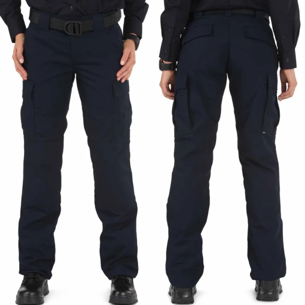 5.11 Tactical‎ Duty Uniform Performance Pants Navy Blue Womens Sz 10 Style 64359